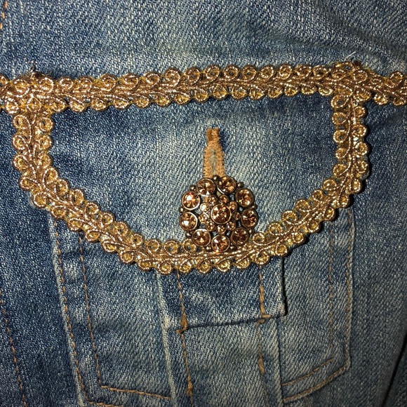 Ladies jean jacket - Picture 3 of 6